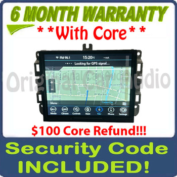 2021 -2022 Jeep Renegade OEM AM FM Radio Media Display Screen Receiver