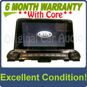 Refurbished 2019 - 2020 Kia Forte OEM AM FM Non-Nav Multi Media Radio Receiver
