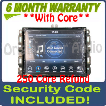 2018 - 2020 Ram Truck 5500/4500/3500/2500/1500 OEM 8.4 Display Screen Media Radio Receiver