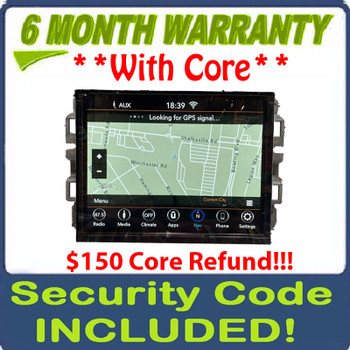 Refurbished 2018 - 2023 Jeep Renegade OEM Uconnect 8.4" Touch Screen Radio Apple CarPlay NAVIGATION