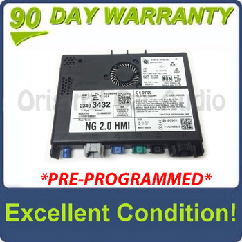 PRE-PROGRAMMED 2015 GM Cadillac OEM Navigation Multimedia Infotainment NG 2.0 HKI