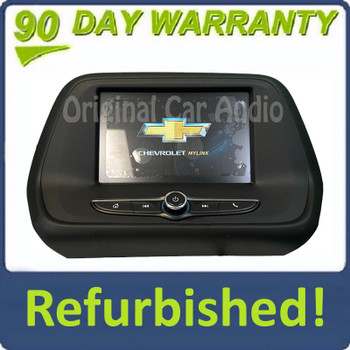 Refurbished 2016 - 2018 Chevy Camaro OEM Radio 7" Info Display Screen Control Panel