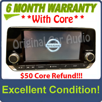 2021 - 2022 Nissan Altima OEM 7" Touch Screen Multi Media Bluetooth AM FM Radio Receiver