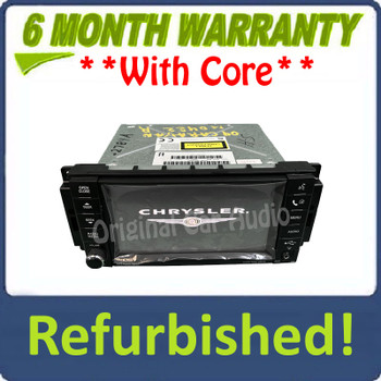 Refurbished 2007 - 2013 Chrysler Jeep Dodge OEM MyGig AM FM Radio CD DVD MP3 Player REN