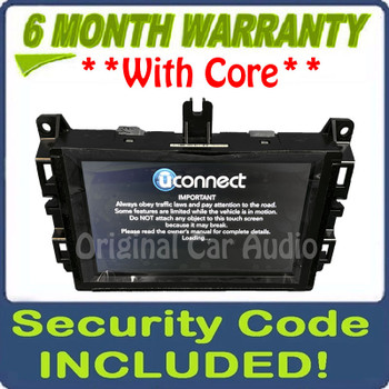 Refurbished 2018 - 2019 Jeep Grand Cherokee OEM UConnect Navigation AM FM Multi Media Radio Receiver VP2_7 WK