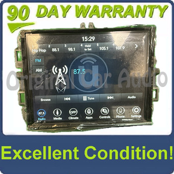 2017 - 2019 Ram Jeep Grand Cherokee OEM Uconnect 8.4 4C UAQ VP4 RA4 Multi Media Receiver