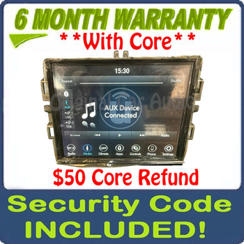 2017 - 2021 Ram Jeep Grand Cherokee OEM Uconnect 8.4 4C UAS VP4 RA4 Multi Media Receiver