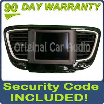 2022 2023 Chrysler Caravan Voyager Radio Receiver 7.0" Display Screen W/Satellite Radio Audio Equipment