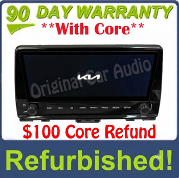 New Screen 2022 - 2024 Kia Forte OEM Radio receiver GPS Navigation 10.25" Display Screen - Analog