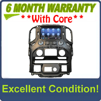 Chevy GMC Sierra 1500 2500 3500 OEM Bezel 8" Display Screen Radio Control Panel