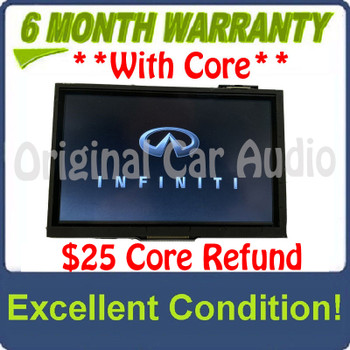 2014 - 2016 Infiniti Q50 OEM Nav Information Multimedia Display Touchscreen Unit