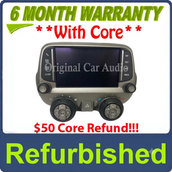 New Screen 2013-2015 Chevy Camaro SS ZL1 1LE Mylink Radio Touch Screen Stereo w/ NAV Navigation HVAC Controls