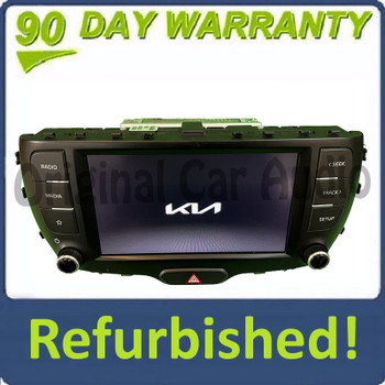 New Screen 2023- 2024 Kia Soul OEM Radio Stereo 8" AM FM Audio Receiver Display Screen 96160-K0EA0WK