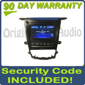 2015-2017 ACURA TLX Navigation Radio Display Screen Receiver 39540-TZ3-A150