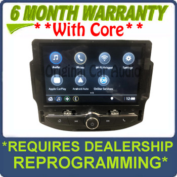 2021 - 2023 CHEVROLET TRAILBLAZER OEM 7" RADIO SCREEN DISPLAY 84950429