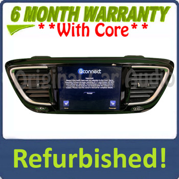 Refurbished  2017 - 2020 Chrysler Pacifica OEM Touch Screen Information Display Monitor