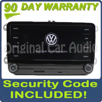 2020-2022 Volkswagen Passat Radio Receiver Display Screen 5C0035200G, 5C0035200F