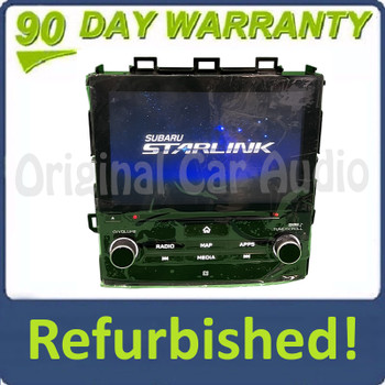 Refurbished 2021-2022 SUBARU FORESTER Navigation Tuner HD Radio Receiver CD Player Display Screen