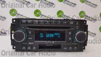 2005 - 2009 Chrysler Dodge AM FM Radio 6 Disc CD Changer MP3 RDS Tape Cassette Receiver RAK