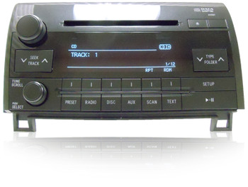 2009 2010 2011 2012 Toyota Sequoia Radio AUX CD Player A51889