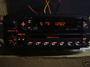 1994 - 2003 Chrysler Dodge Jeep OEM AM FM Radio Tape Cassette CD Player Receiver