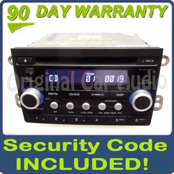 2007 - 2011 HONDA Element Radio Stereo CD Player XM AUX MP3 WMA 2BW2 2BW4