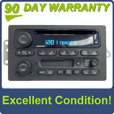 GMC BOSE RDS Radio Tape Cassette Deck CD Player Stereo