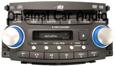 Acura TL Radio 6 Disc CD Changer DVD Cassette 2004 2005 2006 1TB2