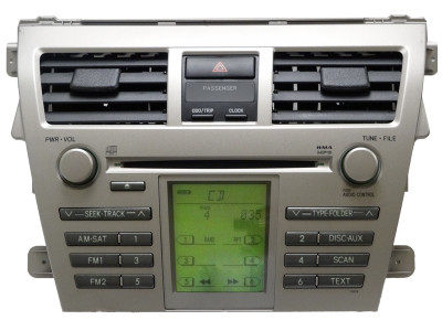 09 2009 Toyota YARIS Radio SATELLITE AUX MP3 CD Player 11839