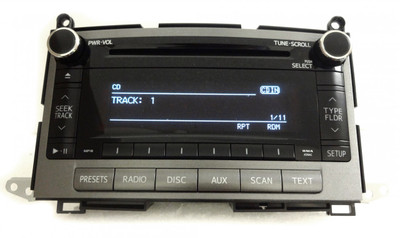 NEW TOYOTA Venza Radio Stereo CD Player MP3 Bluetooth A518AC 2009 2010 2011 OEM FACTORY