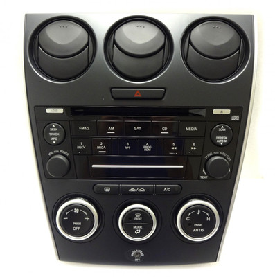 NEW MAZDA 6 Radio Stereo CD Player Auto Climate Temp Controls 2006 2007 2008