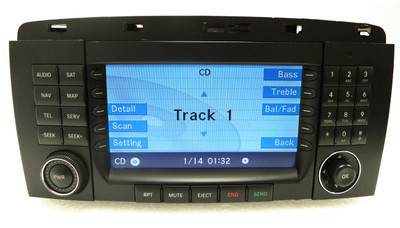 Merged with Be128 MERCEDES-BENZ Navigation GPS Command Radio Stereo Head Unit LCD Display Screen Monitor RK4630 R-Class 251 Type R63 R350 R500 2006 2007