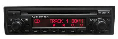 AUDI Concert Radio Stereo CD Player A4 S4 A6 S6 A8 TT 1998 1999 2000 2001 2002 2003 2004 2005