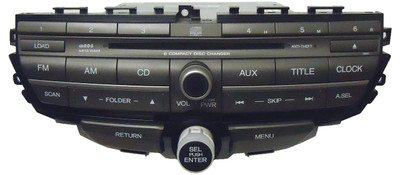 HONDA Accord Radio Stereo 6 Disc Changer CD Player 3BAB OEM 2008 2009 2010 2011 2012