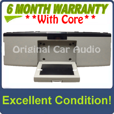 NEW 2007 - 2010 Mercury Mountaineer OEM Overhead RSE Rear Seat DVD Player Display Assembly BLACK/GREY