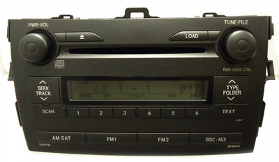 TOYOTA Corolla Radio Stereo 6 Disc Changer MP3 CD Player A51847 2009 2010 2011