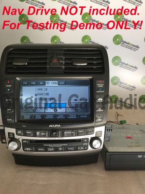 Acura TSX Premium Navigation Radio 6 CD Player Changer 2004 2005 2006 2007 2008