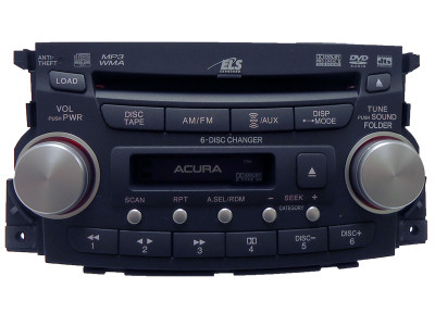 Acura TL 1TB6 Tape 6CD Player MP3 XM DVD AUX 2007-2008