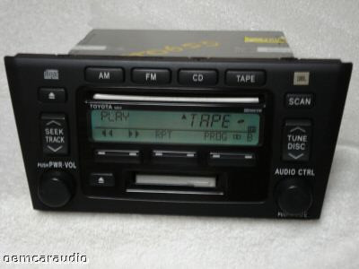 2000 2001 2002 2003 2004 Toyota AVALON JBL Radio Tape CD Player 00 01 02 03 04 16824 86120-AC091
