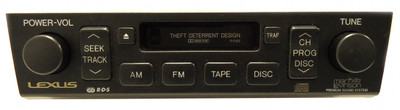 LEXUS GS300 GS430 Mark Levinson Radio Stereo Tape Cassette Player OEM 2003 2004 2005 P1743 86120-3A742
