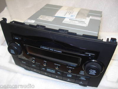 2007 -2010 Honda CRV XM Radio and 6  CD Changer