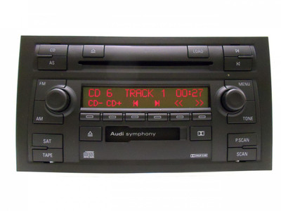REPAIR YOUR AUDI A4 Symphony II Radio Stereo 6 Disc Changer CD Tape Player 8E0035195H 2002 2003 2004 2005 2006 2007 2008