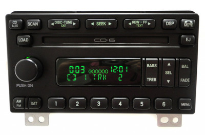 NEW 2004 - 2006 FORD Mustang Explorer Expedition Mountaineer OEM Satellite SIRIUS XM AM MF Radio Stereo 6 Disc CD Player Receiver