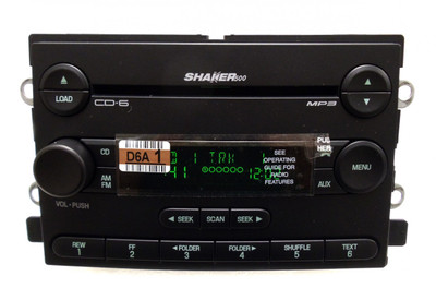 NEW FACE 2005 2006 05 06 Ford Mustang SHAKER 500 Radio MP3 6 CD Changer Fo124NF