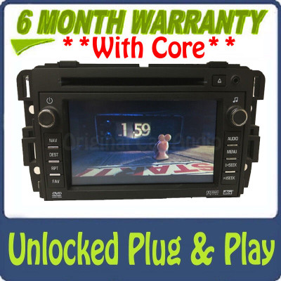 Unlocked 2008 BUICK Enclave Navigation GPS System DVD Stereo