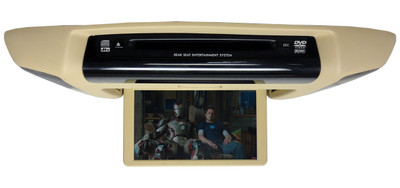 SUBARU Tribeca DVD Player Rear Entertainment System LCD Display Screen Monitor BEIGE 86255XA00AEU 86255XA00BEU 2006 2007 2008 2009 2010 2011 OEM With Lights