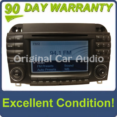 Mercedes-Benz CL-Class Comand 220 Navigation Radio CD Player