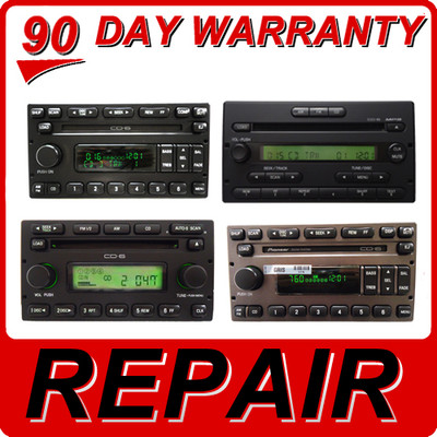 REPAIR FORD LINCOLN MERCURY 6 CD Disc Changer Radio REPAIR