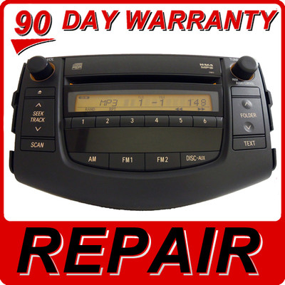 Repair Your 2006 - 2011 Toyota Rav4 OEM JBL Radio Stereo CD Player Repair Service