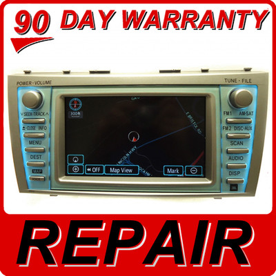 Repair Service 2007 2008 2009 2010 2011 Toyota Camry Prius OEM Navigation GPS CD Player DVD Drive Repair